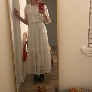 Edwardian lawn dress